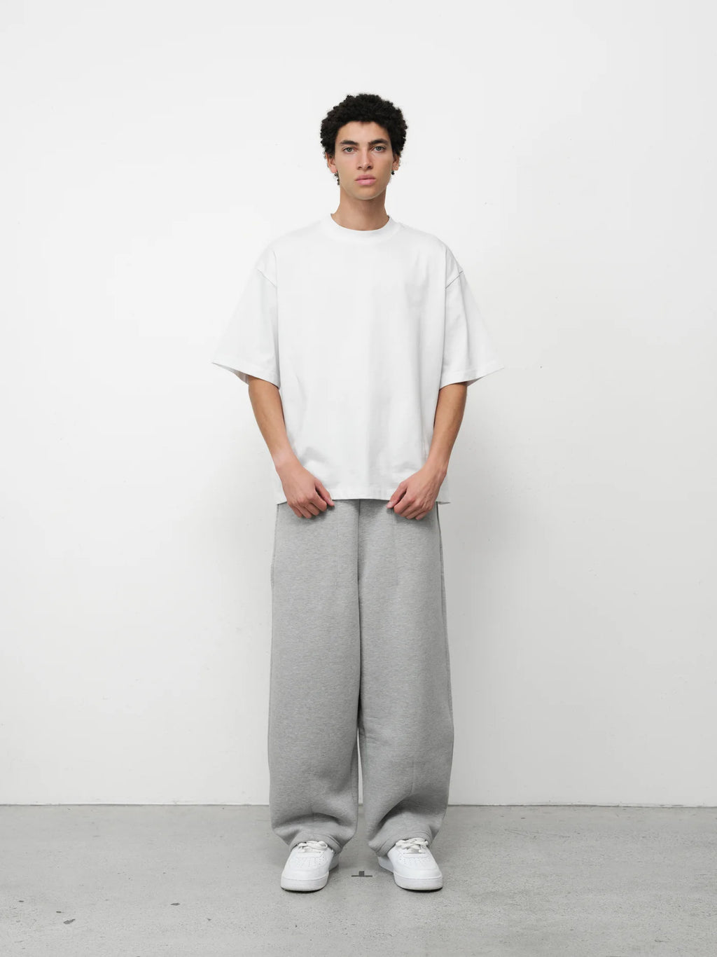 SIGNATURE BLANK T-SHIRT - WHITE