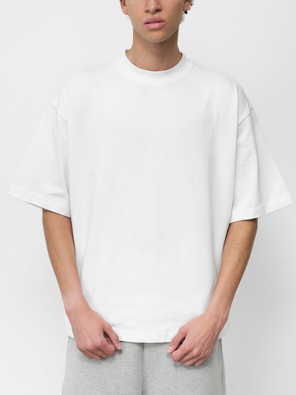 SIGNATURE BLANK T-SHIRT - WHITE