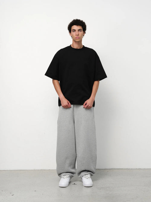 SIGNATURE BLANK T-SHIRT - BLACK